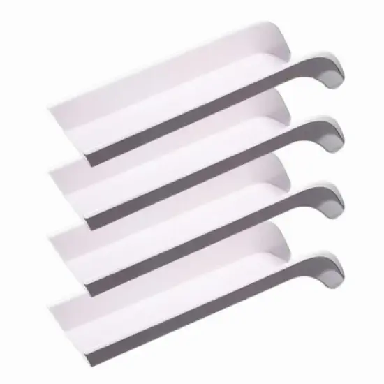 Stairslide Set of 8 Stair-Mounted Kids Home Staircase Slide w/ Self Anchoring Non-Slip Grips for 9 -12 Stairs & Set of 2 Non-Slip Foam Landing Pad image {1}