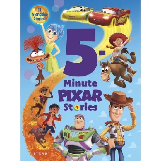 5-Minute Pixar Stories - (5-Minute Stories) by  Disney Book Group (Hardcover) image {1}