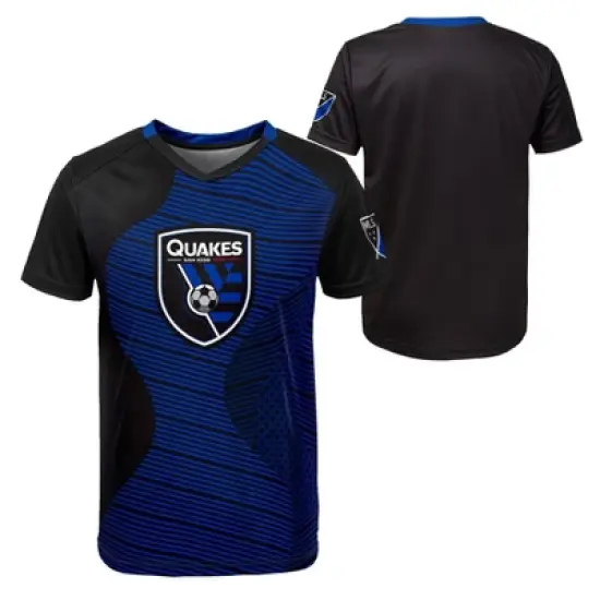 MLS San Jose Earthquakes Boys' Sublimated Poly Jersey image {3}