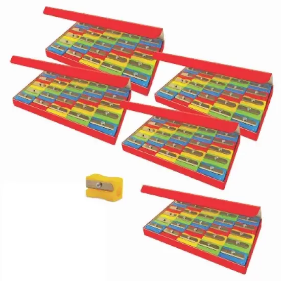 Eisen Single Hole Pencil Sharpener, 25 Per Pack, 5 Packs image {3}