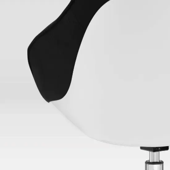 Upholstered Office Task Chair Black - Techni Mobili image {5}