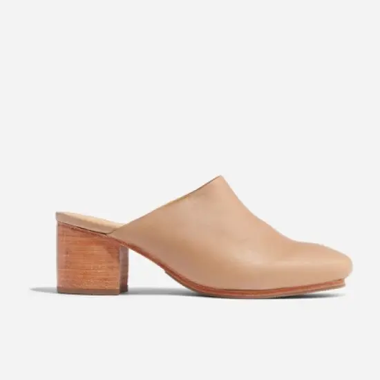 Nisolo Sustainable Women's All-Day Heeled Mule image {3}