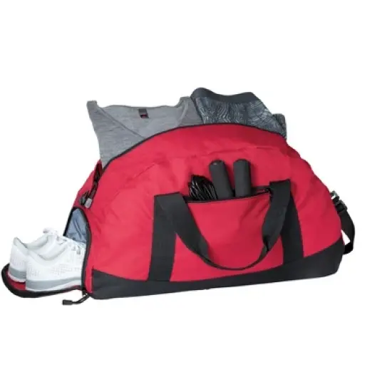 Port Authority 55L Classic Solid Color Sport Duffel Bag with Built-In Bottom Board image {5}