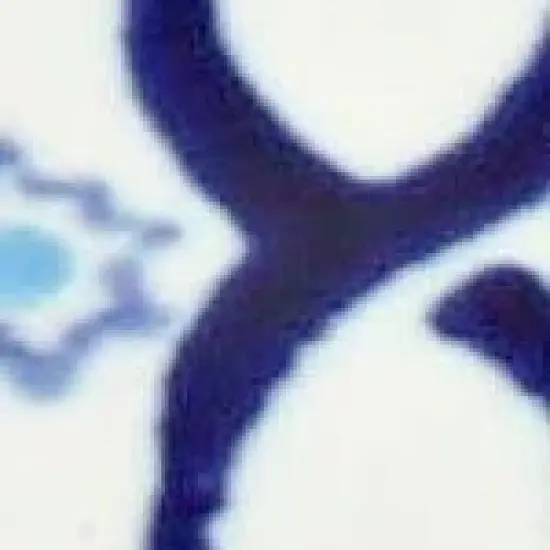 Blue Rose Polish Pottery Zaklady Dessert Plate image {2}