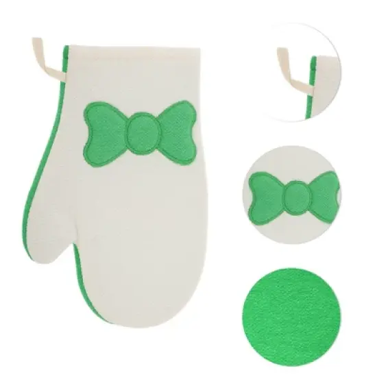 Unique Bargains Shower Gloves 8.66"x6.1" 1 Pc image {2}