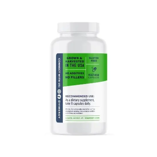 Vimergy USDA Organic Barley Grass Capsules, 30 Servings image {4}