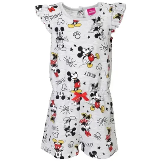 Disney Minnie Mouse Mickey Mouse Nightmare Before Christmas Pixar Toy Story Lion King  Baby Girls Romper Infant to Big Kid image {7}