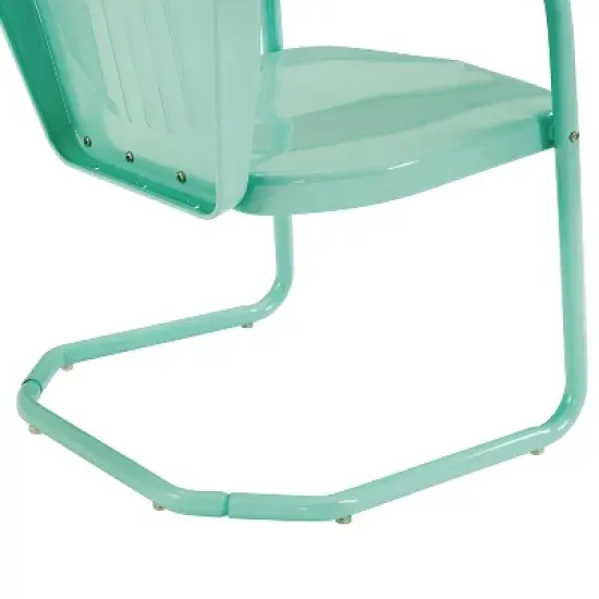Griffith Metal Chair Aqua - Crosley image {16}