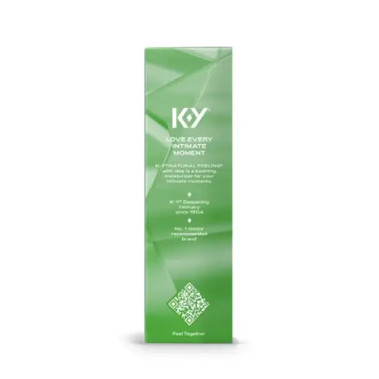 K-Y Natural Feeling Lubricant - Aloe Vera - 2.5oz image {10}