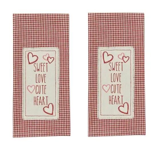Park Designs Valentine Dishtowels image {10}