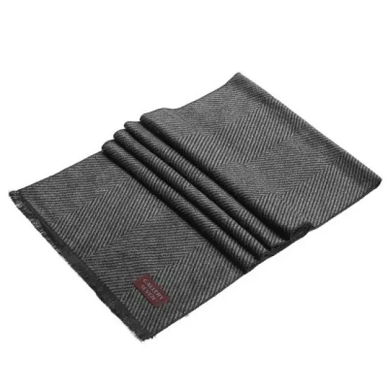 Men's Elegant Winter Scarf Cashmere Feel. image {1}