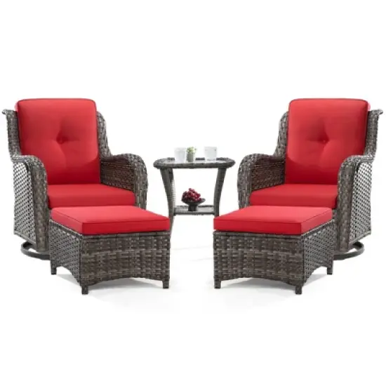 UPTIOT 5-Piece Seating Group with Cushions image {11}