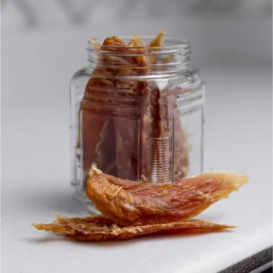 Mighty Paw Chicken Jerky Treats | Natural Chews for Dogs, 14 oz Bag image {3}