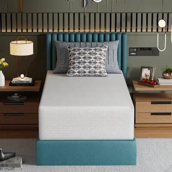 BestMassage 14 Inch Mattress Gel Memory Foam Mattress Medium Firmness Mattresses for Cool Sleep & Pressure Relief CertiPUR-US Certified image {8}