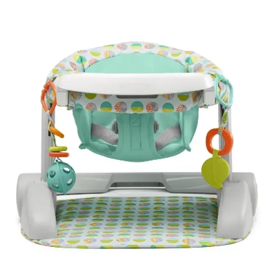 Summer Infant Learn to Sit Stages 3 Position Floor Booster Seat - Green image {5}