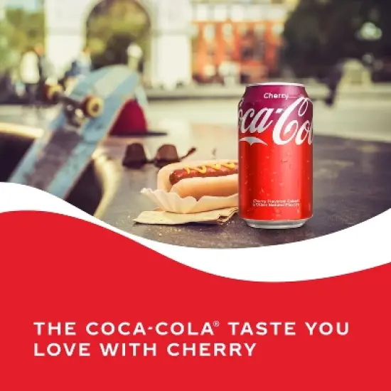 Coca-Cola Cherry Soda - 12pk/12 fl oz Cans image {3}