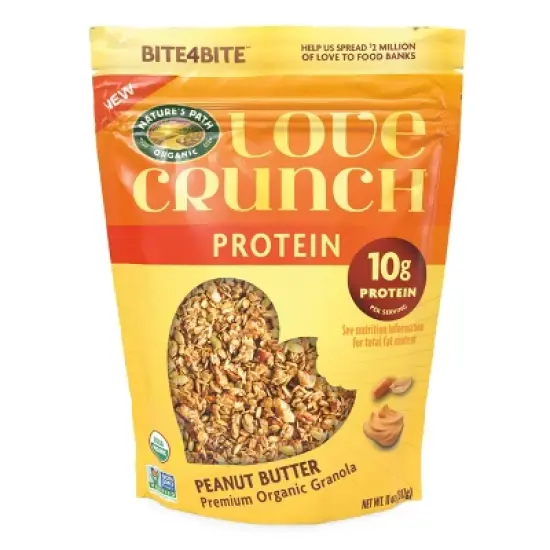 Nature's Path Love Crunch Protein Peanut Butter Granola - 11oz image {3}