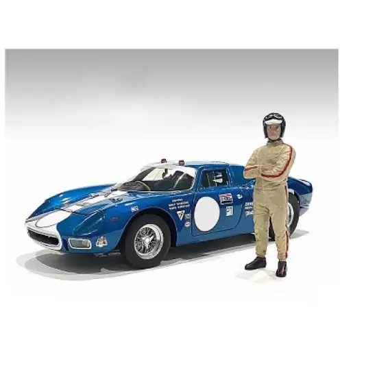 "Racing Legends" 60's Figures A and B Set of 2 for 1/18 Scale Models by American Diorama image {2}