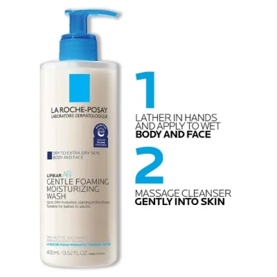 La Roche Posay Lipikar AP+ Face Wash image {6}
