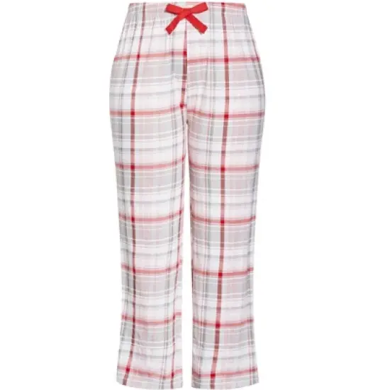 Women's Plus Size Check Sleep Set - grey | EVANS image {7}