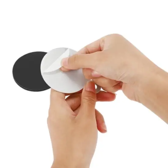 Unique Bargains Convenient Round Makeup Mirror 1 Pc image {2}