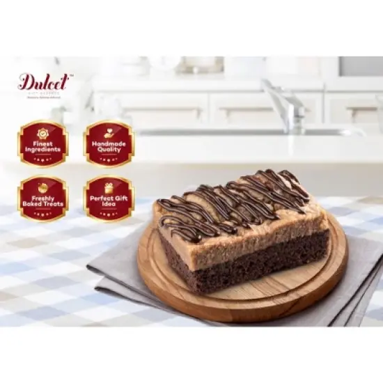 Thinking of You Gift Baskets, Cake and Cookies Gift Basket, Gourmet Gift Baskets For Friends, Relative, Father, Mens & Womens by Dulcet Gift Baskets image {2}