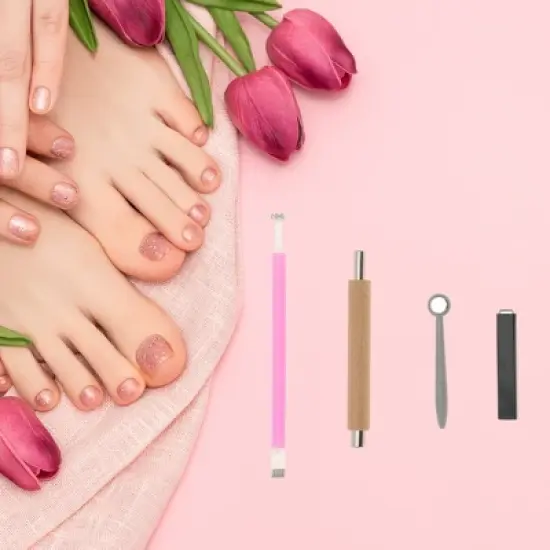 Unique Bargains Multifunctional Nail Magnets Set Assorted Color 4 Pcs image {4}