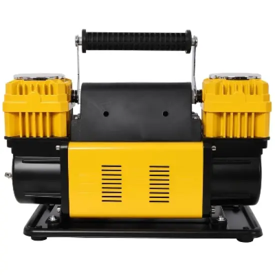 Dexmalle 12V Dual Cylinder Heavy Duty Air Compressor image {3}