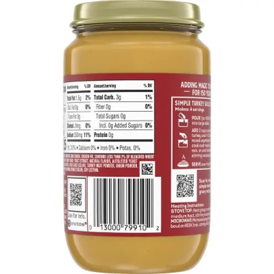 Heinz Home Style Roasted Turkey Gravy - 12oz image {8}