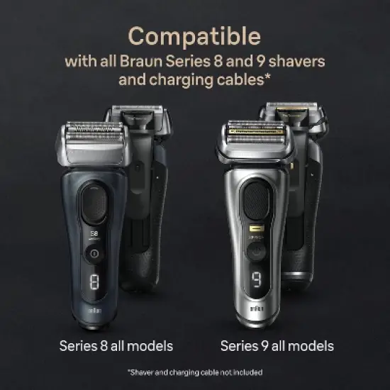 Braun Series 9-9567cc Rechargeable Wet & Dry Shaver + SmartCare Center image {10}