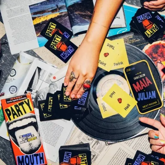 Party Mouth by Cards Against Humanity: Social Skills Party Game, 3+ Players, Over 30 Minutes Play image {2}