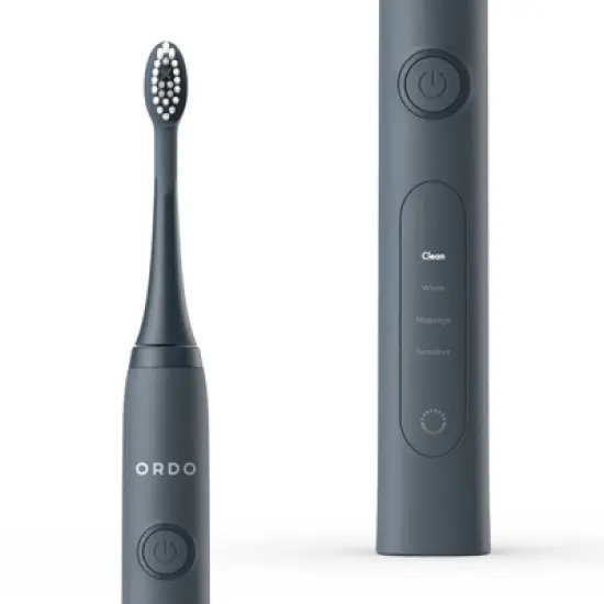 ORDO Sonic+ Electric Toothbrush & Charging Travel Case - Charcoal Gray image {1}