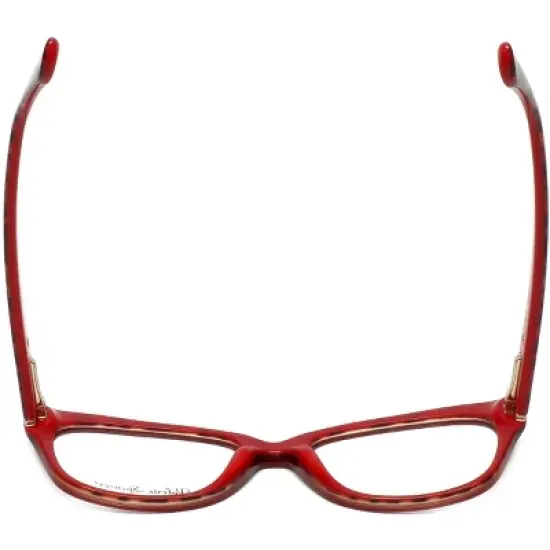 Valerie Spencer VS9290 Designer Reading Glasses in Red/Leopard +0.25 image {4}