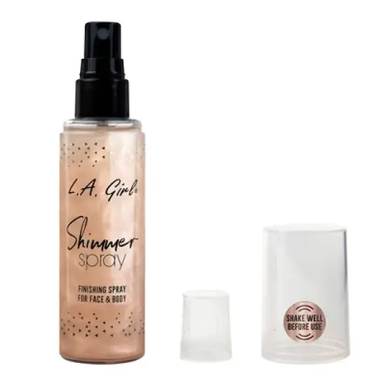 L.A. Girl Shimmer Rose Gold Setting Spray - 2.7 fl oz image {1}