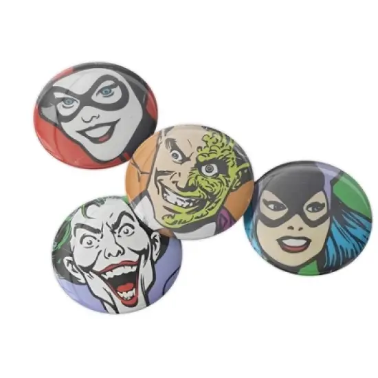 Crowded Coop, LLC DC Comics Villains Magnet 4-Pack image {3}