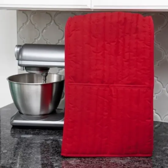 John Ritzenthaler Co. Kitchen Mixer Appliance Cover with Pockets (APPLIANCE NOT INCLUDED)  Paprika image {2}