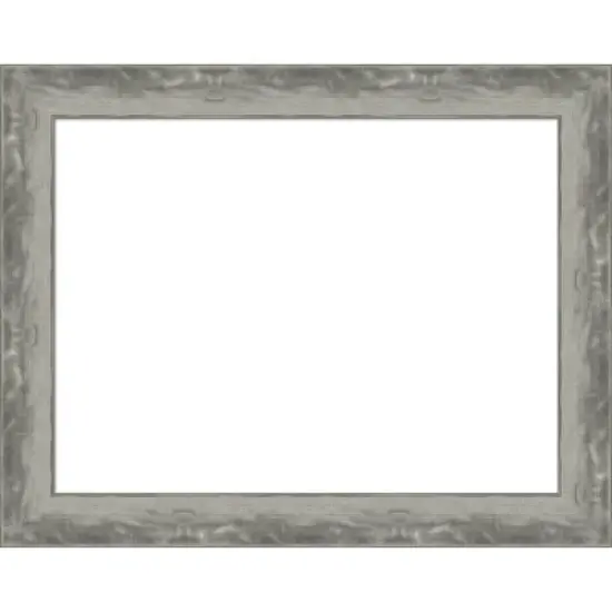 Amanti Art Waveline Silver Narrow Framed Dry Erase Magnetic Board image {11}