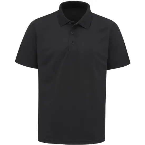 Red Kap&reg; Men's Short Sleeve Performance Knit&reg; Pocketless Core Polo image {4}