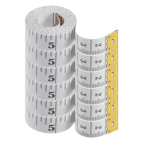 Unique Bargains Soft Plastic Flexible Tailor Seamstress Ruler Tape Measure image {6}