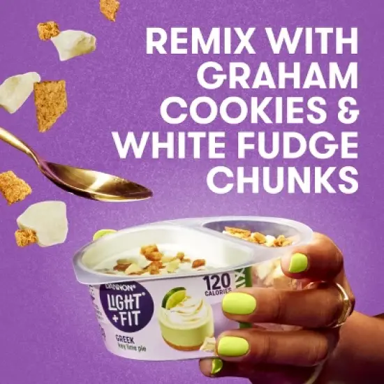 Light + Fit Mixin Greek Yogurt - 4.5oz Cup image {9}
