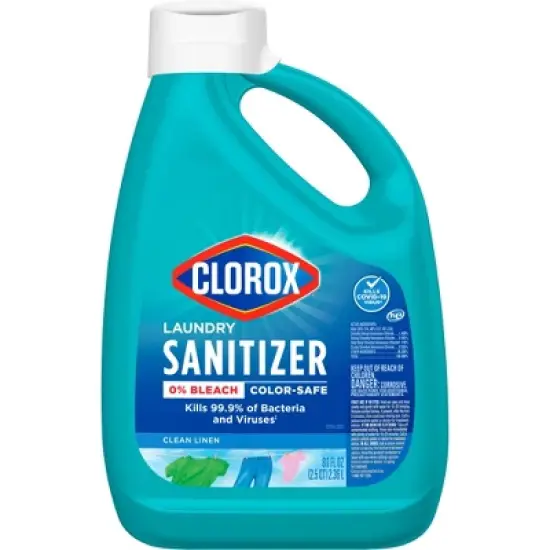 Clorox Laundry Sanitizer - 80 fl oz image {1}