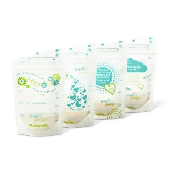 Evenflo Advanced Breast Milk Storage Bags 5oz, 100ct image {1}