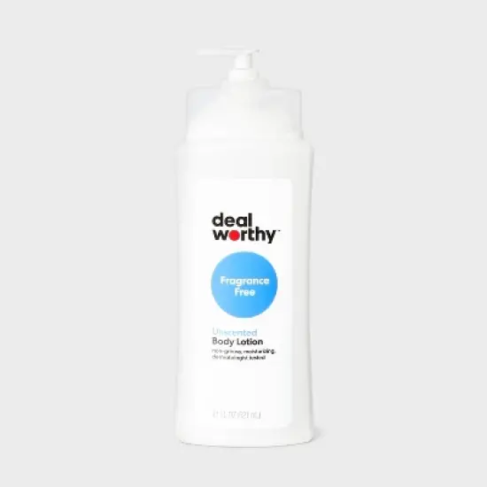 Body Lotion - Fragrance Free - 21 fl oz - Dealworthy&trade; image {3}