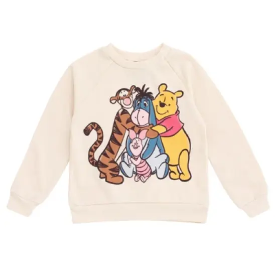 Disney Winnie the Pooh Mickey Mouse Baby Fleece Sweatshirt and Denim Pants Outfit Set Newborn to Infant image {3}