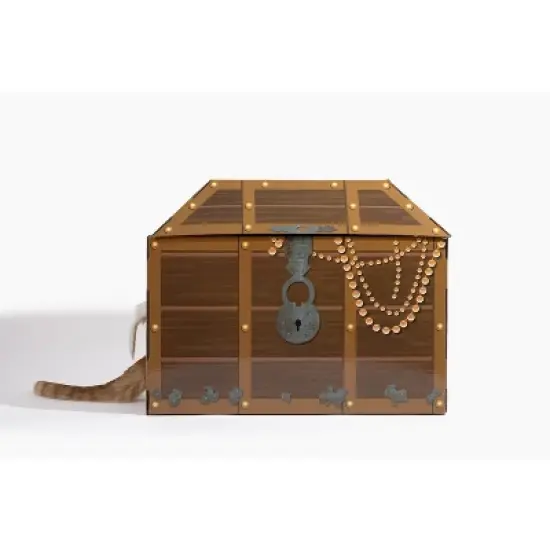 Midlee Treasure Chest Cat Scratcher House image {3}