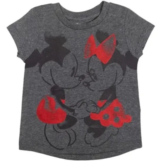 Disney Minnie Mouse Baby Girls 2 Pack T-Shirts Toddler to Little Kid  image {2}