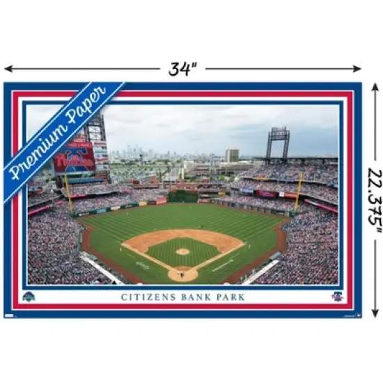 Trends International MLB Philadelphia Phillies - Citizens Bank Park 22 Unframed Wall Poster Prints image {2}
