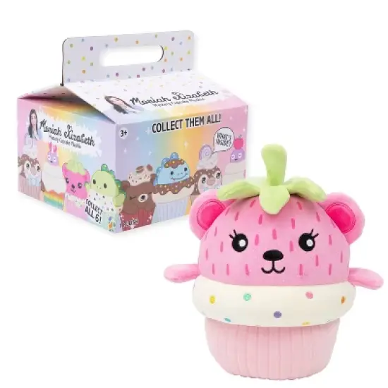 Moriah Elizabeth 6" Cupcake Mystery Plush: Polyester Stuffed Animal - Cat image {5}