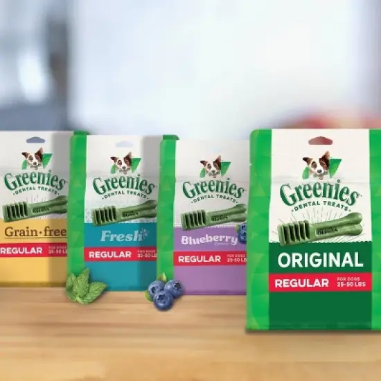 Greenies Regular Original Chicken Dental Dog Treats image {8}