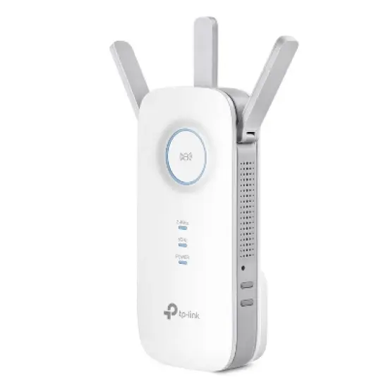 TP-LINK AC1750 Wi-Fi Dual Band Plug In Range Extender - White (RE450) image {2}